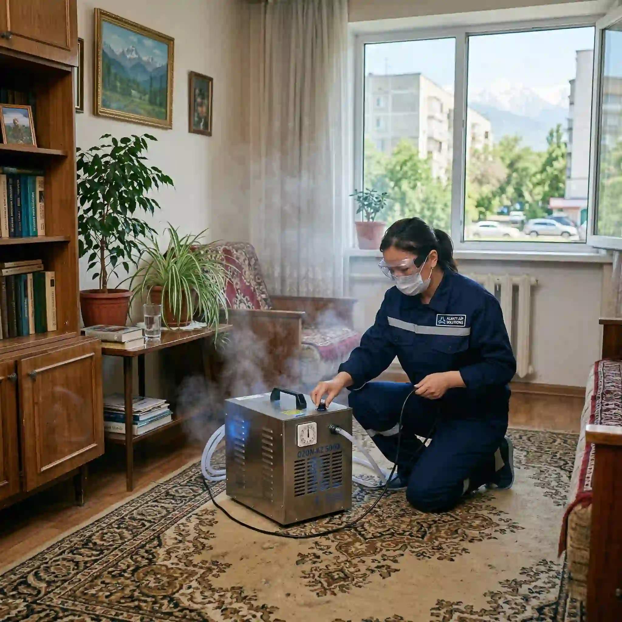 Озонирование дома в Алматы